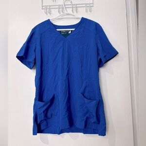 🎉4/30$🎉 💙Cherokee Women's Short Sleeve V-Neck Top - Royal Blue